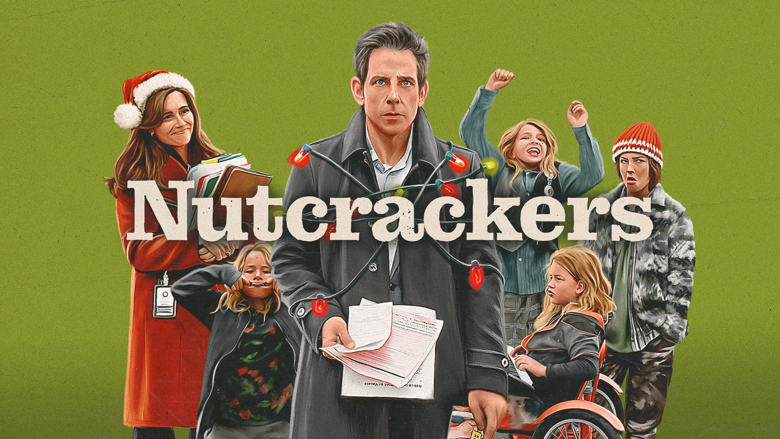 Nutcrackers artwork supplied by Genius Brands, featuring Ben Stiller